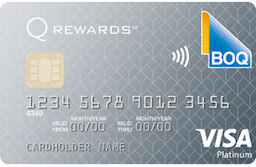 Image of BOQ Platinum Visa Credit Card (Home loan with BOQ) credit card